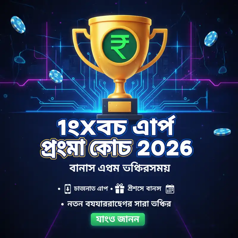 1xbet apps প্রোমো কোড ২০২৬ বোনাস অফার