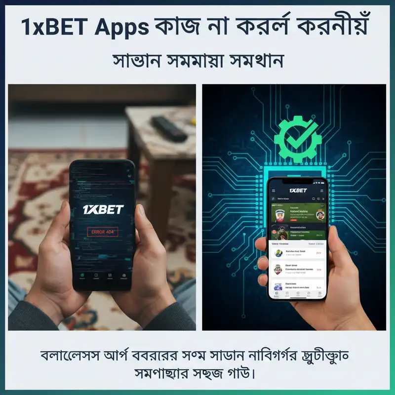 1xbet apps troubleshooting guide and fix